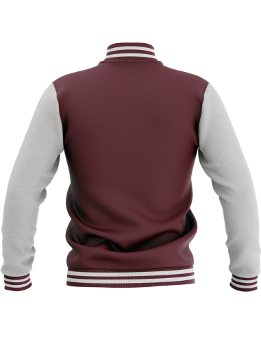Veste College - Bordeaux & Gris
