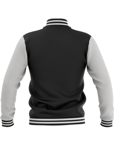 Veste College - Noir & Gris