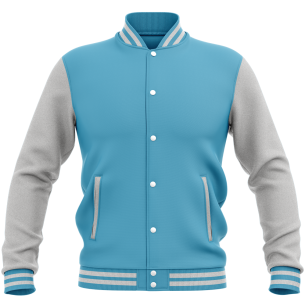 Veste College - Ciel & Gris