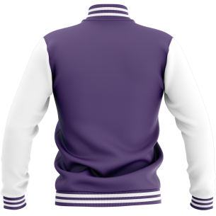Veste College - Violet & Blanc 2