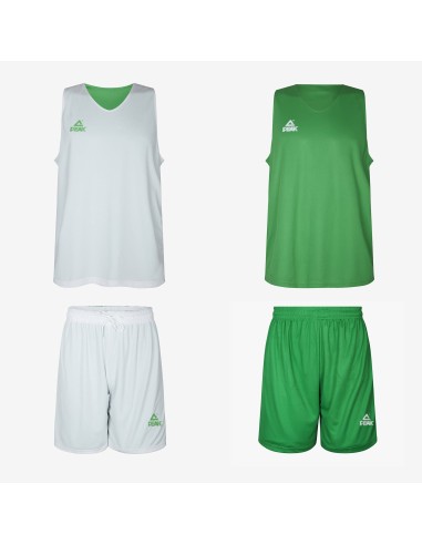 Peak Ensemble réversible - Vert & Blanc