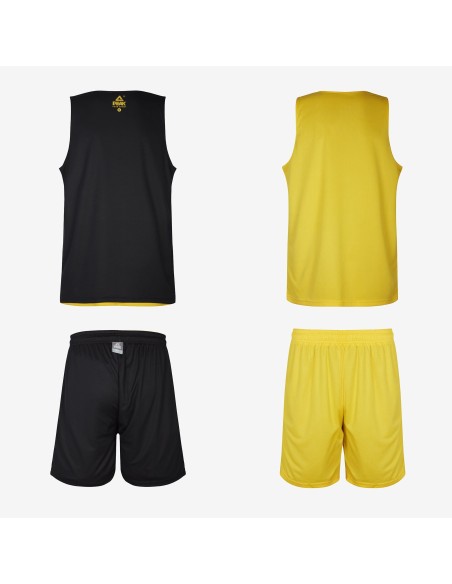 Peak Ensemble réversible - Jaune & Noir