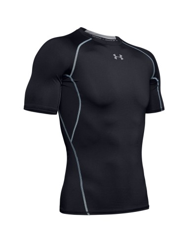 Under Armour HeatGear Short Sleeve Compression - Noir