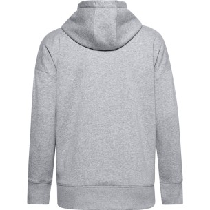 Under Armour Women's Rival Fleece Full-Zip Hoodie - Gris 2