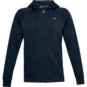 Under Armour Rival Fleece Full-Zip Hoodie - Bleu Marine