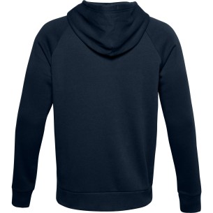 Under Armour Rival Fleece Full-Zip Hoodie - Bleu Marine 2