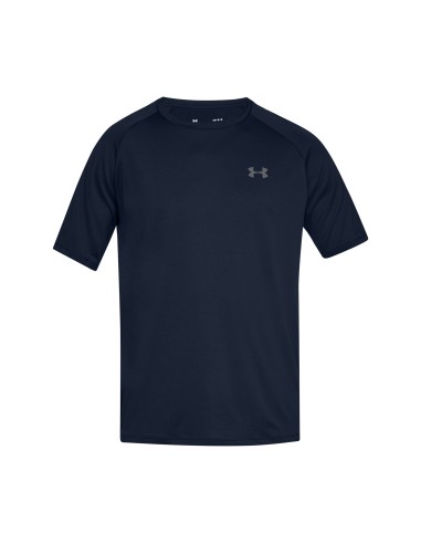 Under Armour Tech Manches Courtes - Bleu Marine