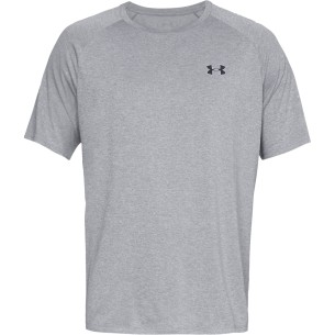 Under Armour Tech Manches Courtes - Gris