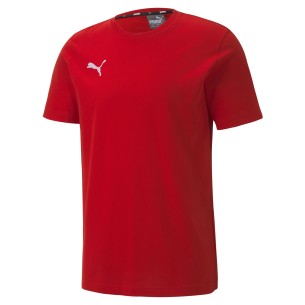 Puma teamGoal Casual Tee - Rouge