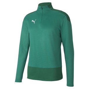 Puma Team Goal Training 1/4 Zip Top - Vert