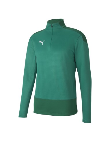 Puma Team Goal Training 1/4 Zip Top - Vert