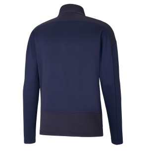 Puma Team Goal Training 1/4 Zip Top - Bleu Marine 2