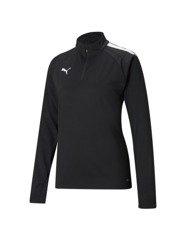 Puma team Liga 1/4 Zip Top Femme - Noir