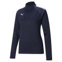 Puma teamLIGA 1/4 Zip Top Femme - Bleu Marine