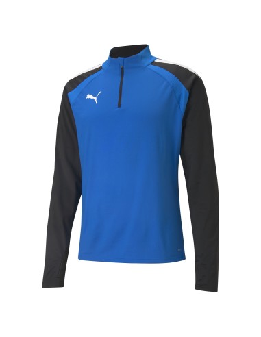 Puma team LIGA Training 1/4 Zip Top - Bleu Royal & Noir