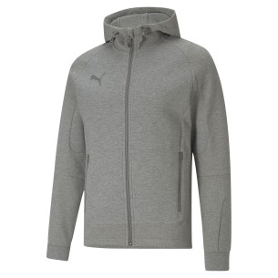 Puma teamCUP Casuals Hooded Jacket  - Gris chiné