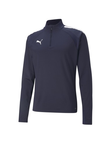 Puma team LIGA Training 1/4 Zip Top - Vert & Noir