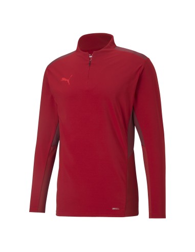 Puma teamCUP Training 1/4 Zip Top - Rouge