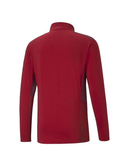 Puma teamCUP Training 1/4 Zip Top - Rouge