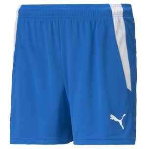 Puma teamLIGA Short - Bleu Royal & Blanc W