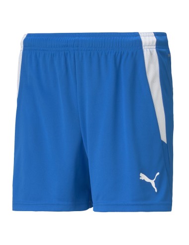 Puma teamLIGA Short - Bleu Royal & Blanc W