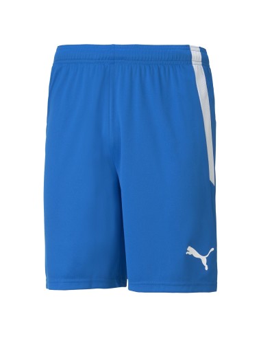 Puma teamLIGA Short - Bleu Royal & Blanc