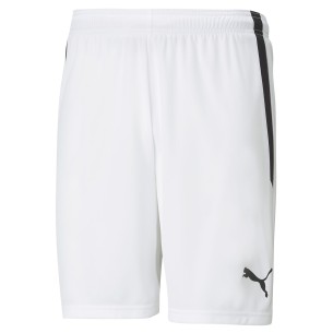 Puma teamLIGA Short - Blanc & Noir