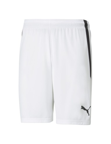 Puma teamLIGA Short - Blanc & Noir