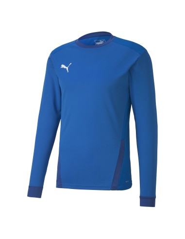 Puma teamGOAL  Jersey LS - Bleu Royal