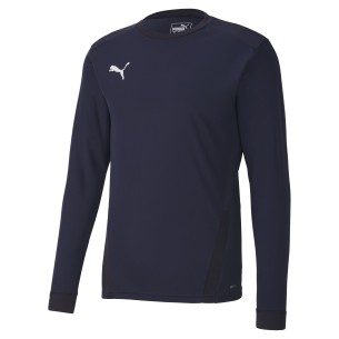 Puma teamGOAL  Jersey LS - Bleu Marine