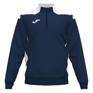 Joma Champion VI Sweatshirt - Marine & Blanc