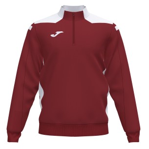 Joma Champion VI Sweatshirt - Bordeaux & Blanc