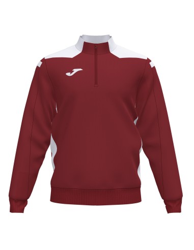 Joma Champion VI Sweatshirt - Bordeaux & Blanc