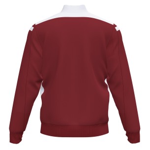 Joma Champion VI Sweatshirt - Bordeaux & Blanc 2