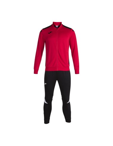 Joma Champion VI Tracksuit - Rouge & Noir