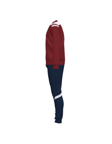 Joma Champion VI Tracksuit - Bordeaux & Blanc
