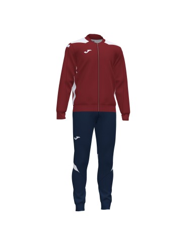 Joma Champion VI Tracksuit - Bordeaux & Blanc