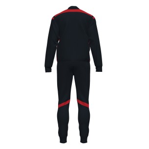 Joma Champion VI Tracksuit - Noir & Rouge 2