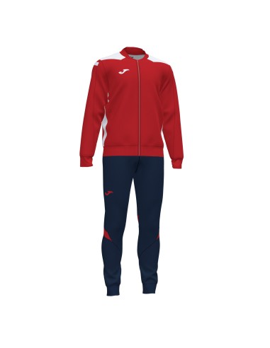 Joma Champion VI Tracksuit - Rouge & Blanc