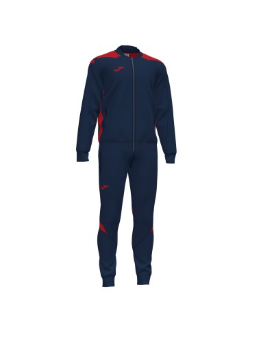 Joma Champion VI Tracksuit - Marine & Rouge