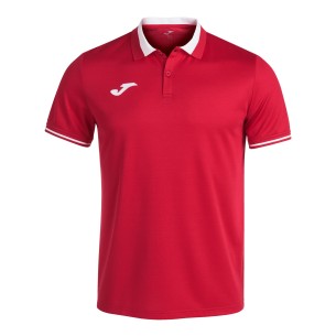 Joma Champion VI Polo - Rouge & Blanc