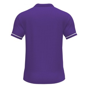 Joma Champion VI Polo - Violet & Blanc 2