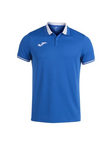 Joma Champion VI Polo - Royal & Blanc