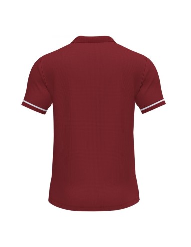 Joma Champion VI Polo - Bordeaux & Blanc