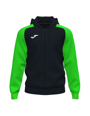 Joma Academy IV Hoodie Jacket - Noir & Vert