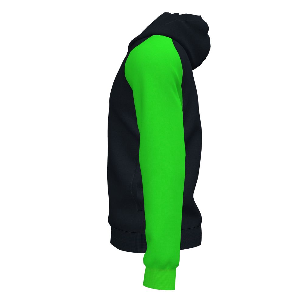 Joma Academy IV Hoodie Jacket - Noir & Vert