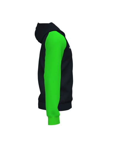 Joma Academy IV Hoodie Jacket - Noir & Vert