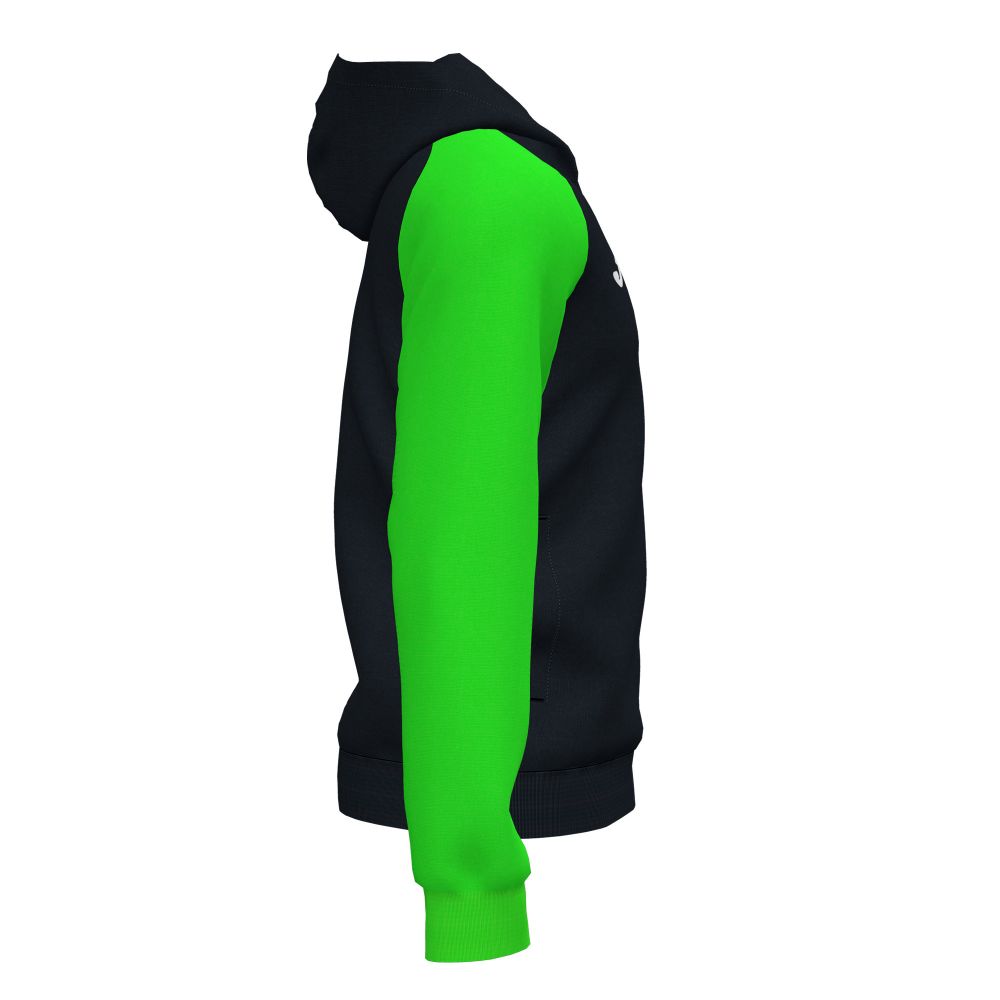 Joma Academy IV Hoodie Jacket - Noir & Vert