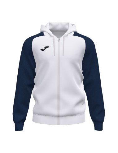 Joma Academy IV Hoodie Jacket - Blanc & Marine