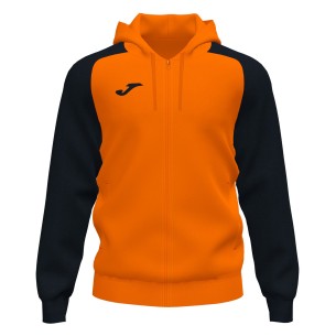Joma Academy IV Hoodie Jacket - Orange & Noir